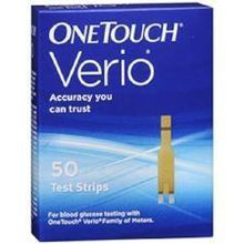 Load image into Gallery viewer, one touch verio 50 test strips 