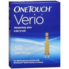 one touch verio 50 test strips 