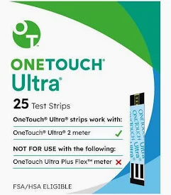 One Touch Ultra - 25 Test Strips