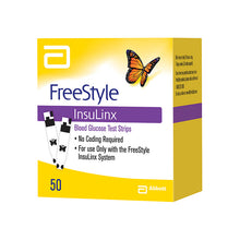 Load image into Gallery viewer, Freestyle Insulinx - 50 Test Strips