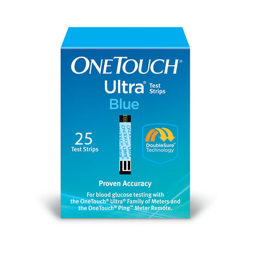 One Touch Ultra Blue - 25 Test Strips