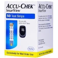 accu-chek smartview diabetic test strips