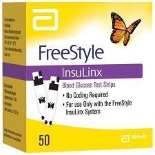 freestyle insulinx 50 strips
