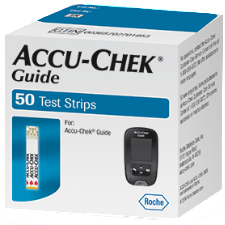 accu chek guide 50 diabetic test strips